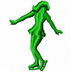 Sports Silhouette Embroidery Design 12 Sports Silhouette Embroidery Design 12